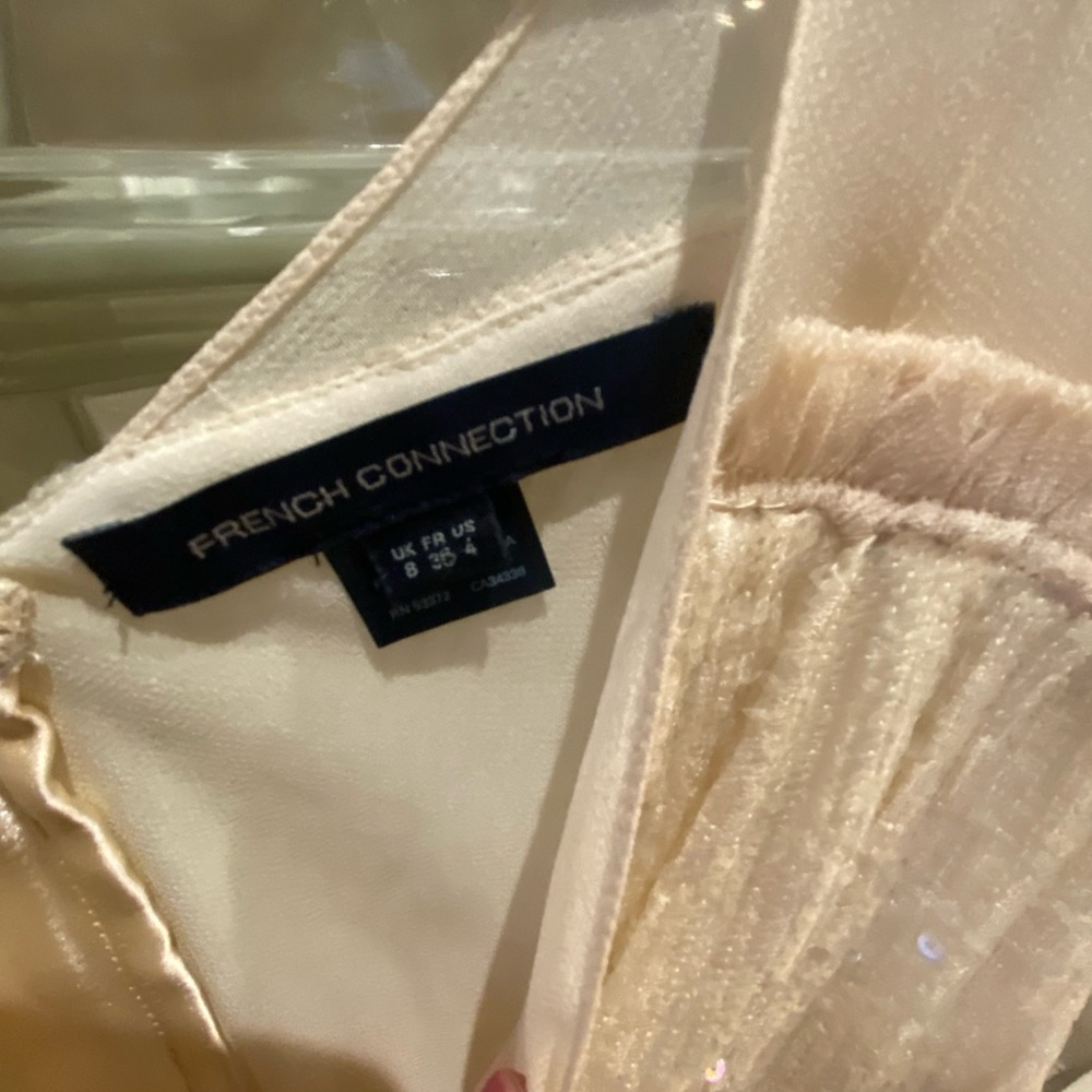 French connection nude sequence dress